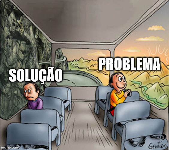 Uns com tudo, outros com nada.